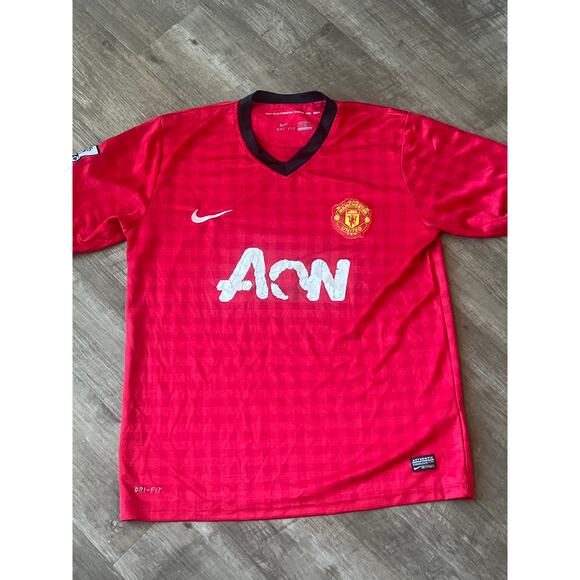 Nike Drifit 2010 Manchester United Jersey Size Large - Picture 1 of 7